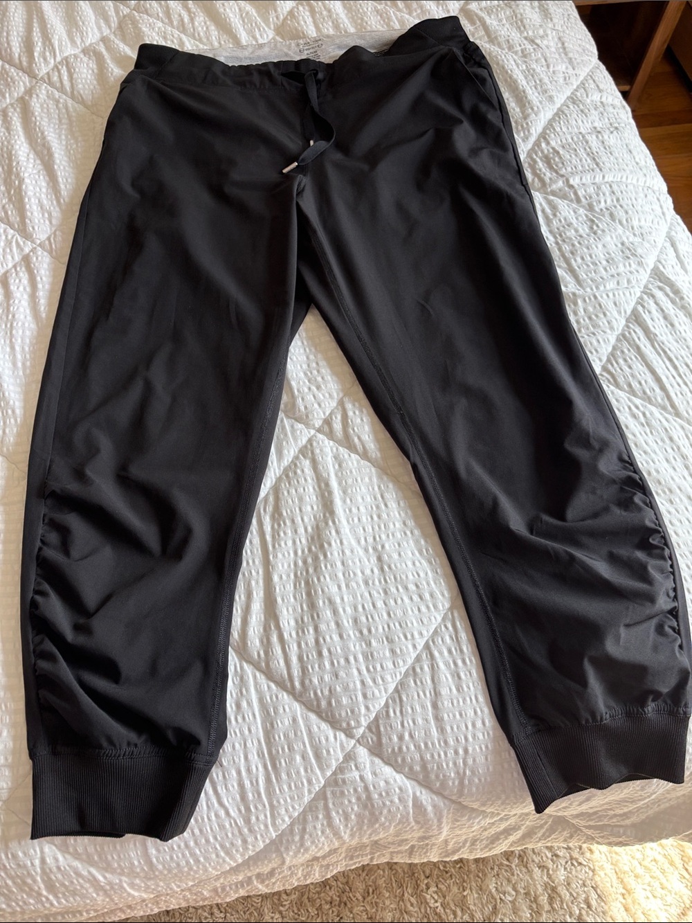 Calvin Klein Black Womenโs Athletic Joggers